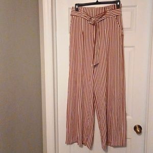 Wide legged dress pants